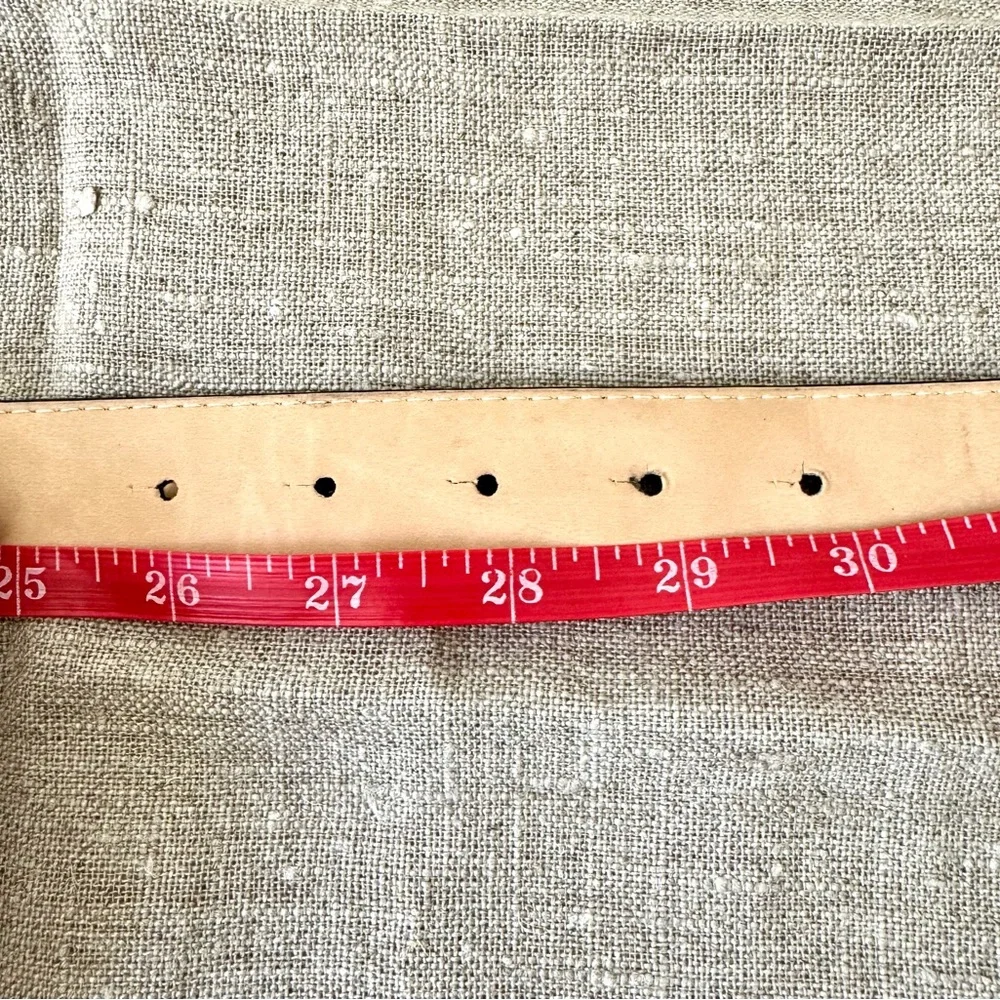 Gail Labelle leather leopard buckle belt - Picture 6 of 9